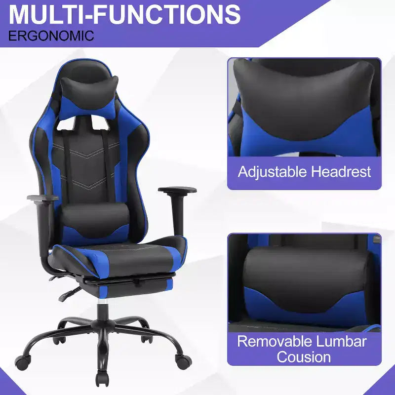 Gaming Chair Computer Gamer Chair with Lumbar Support