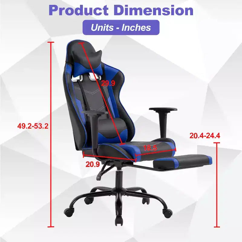 Gaming Chair Computer Gamer Chair with Lumbar Support