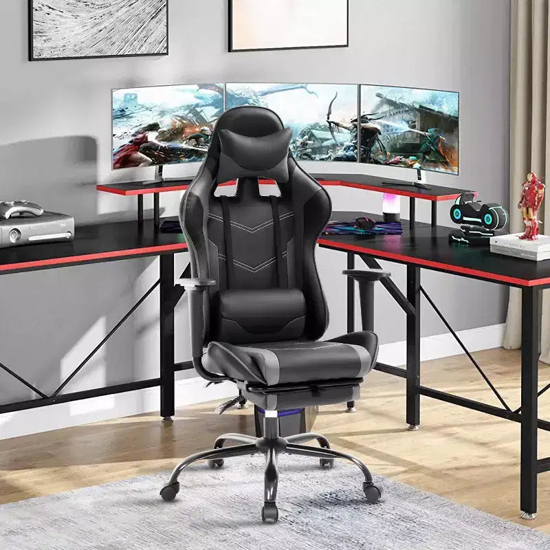 Gaming Chair Computer Gamer Chair with Lumbar Support
