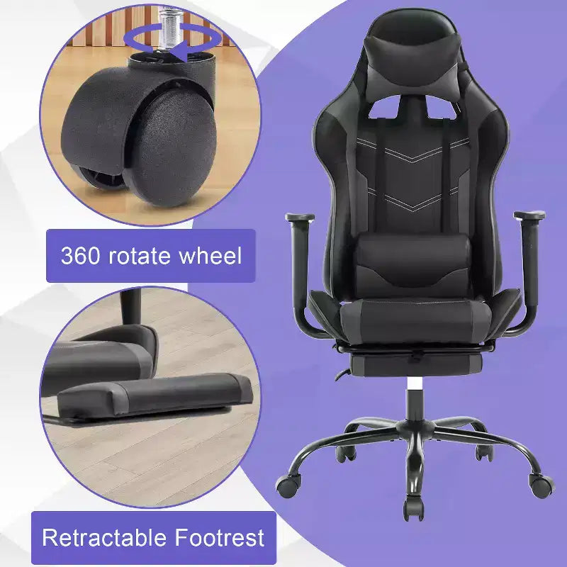 Gaming Chair Computer Gamer Chair with Lumbar Support