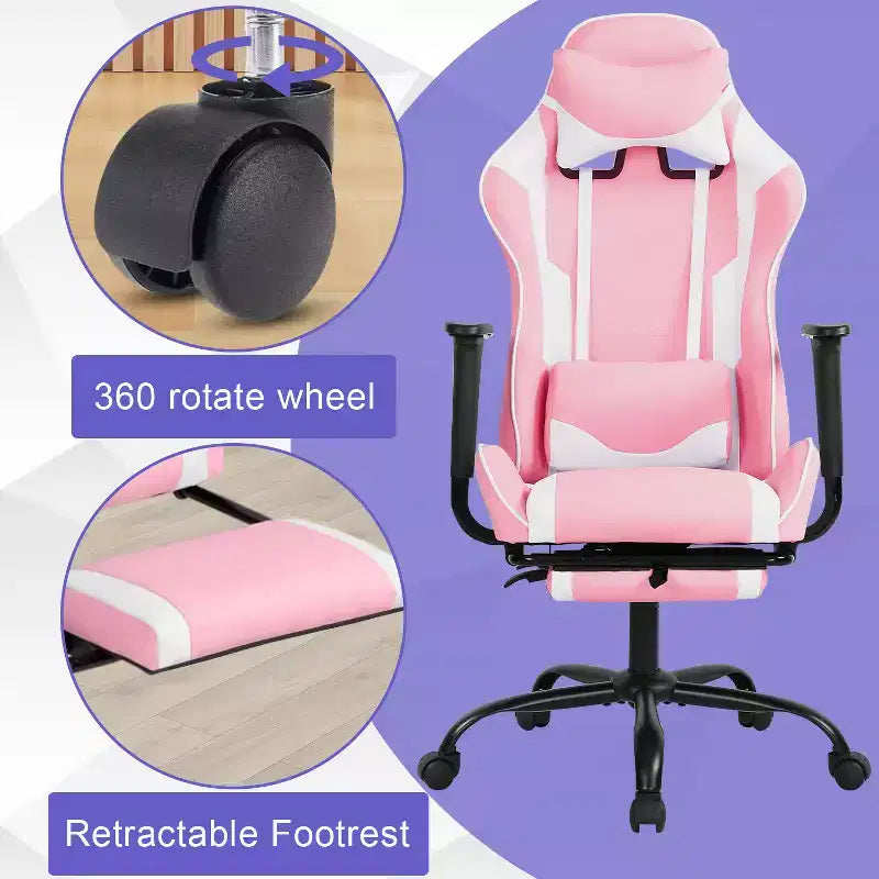 Gaming Chair Computer Gamer Chair with Lumbar Support