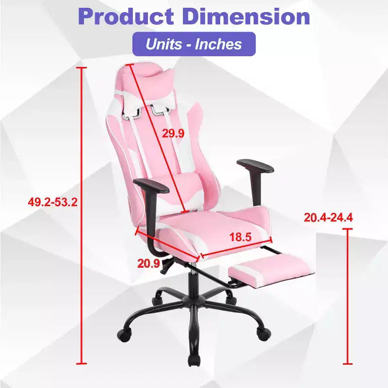 Gaming Chair Computer Gamer Chair with Lumbar Support