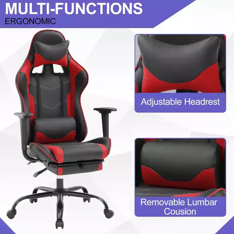 Gaming Chair Computer Gamer Chair with Lumbar Support