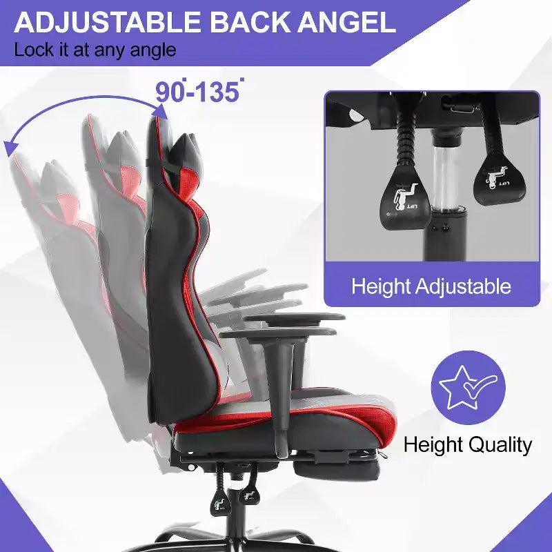 Gaming Chair Computer Gamer Chair with Lumbar Support