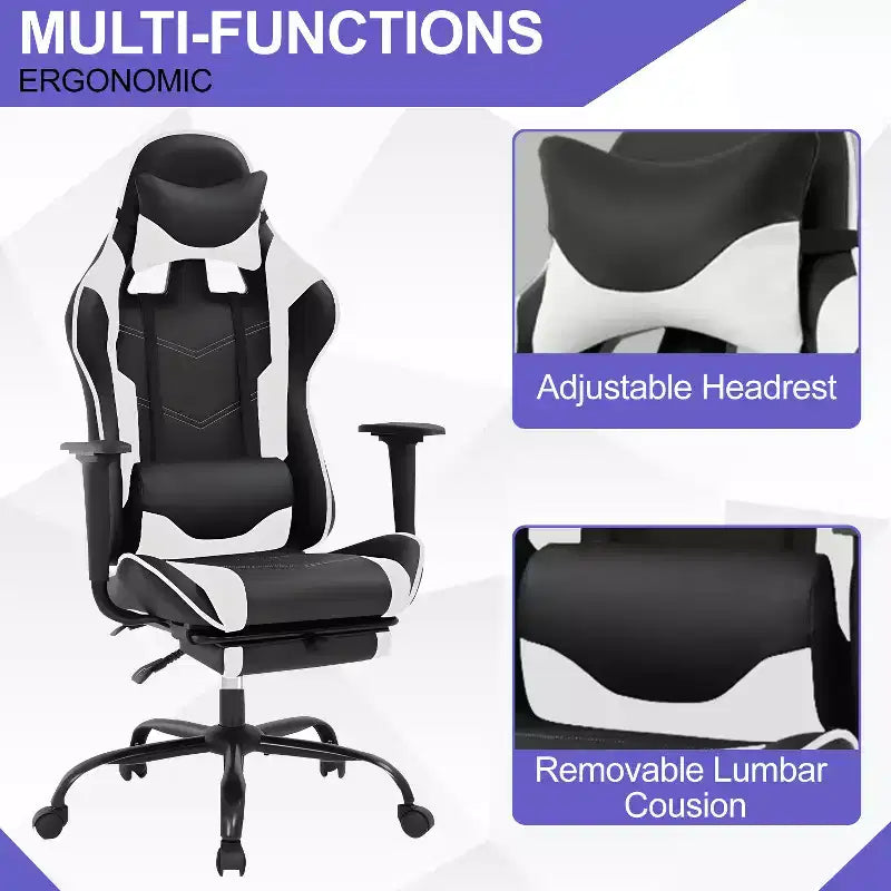 Gaming Chair Computer Gamer Chair with Lumbar Support