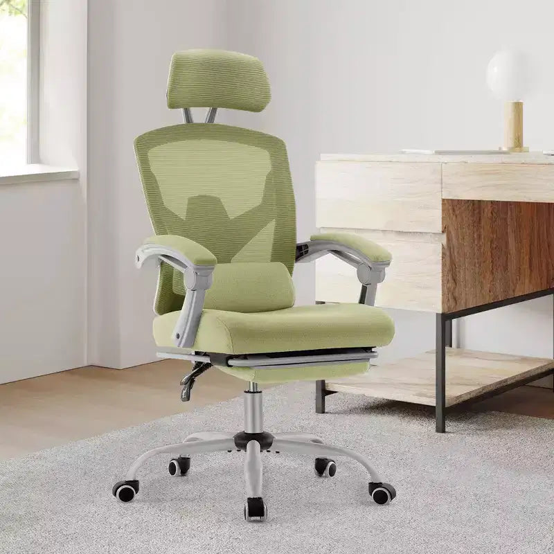 Sedia da gaming ergonomica in rete