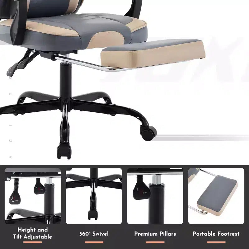 Sedia da gaming, sedia ergonomica per computer