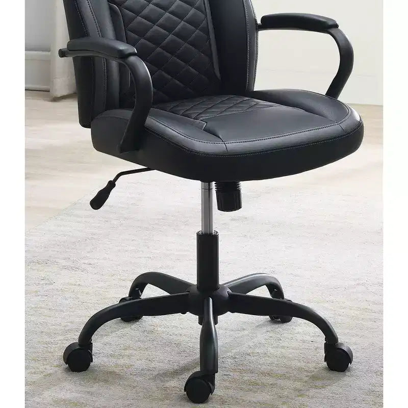 Sedia da gaming con braccioli, sedia a gambe incrociate con ruote, sedia imbottita per computer, studio, ufficio e sala gaming