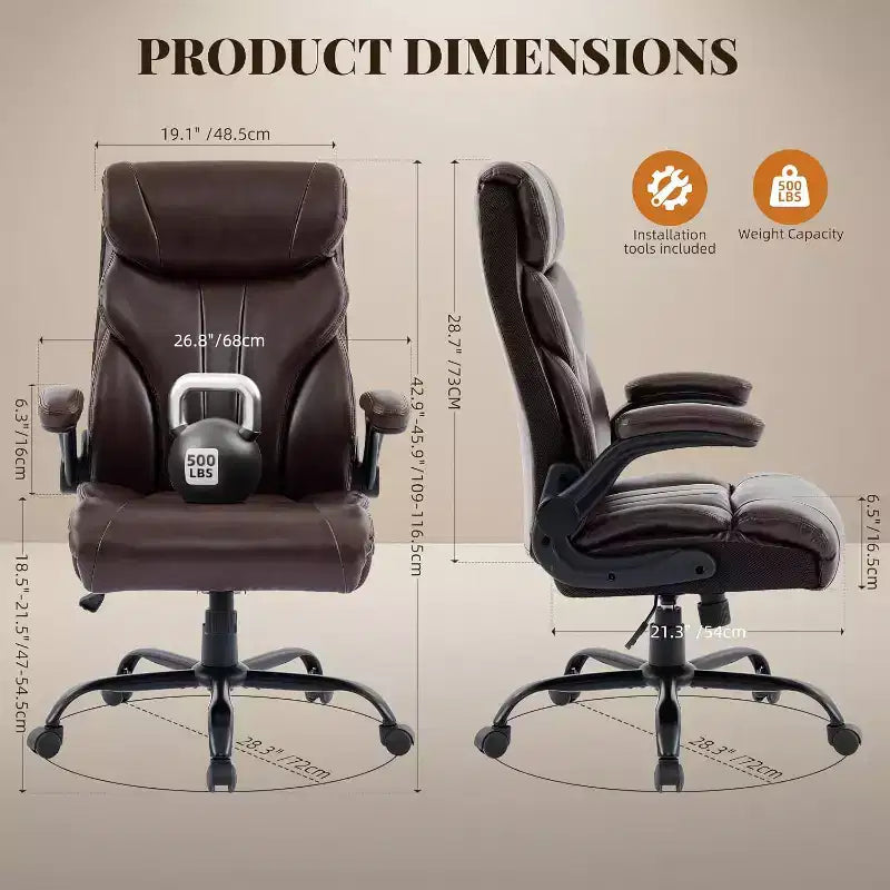 Office Chair with High Back,Computer Desk Chair