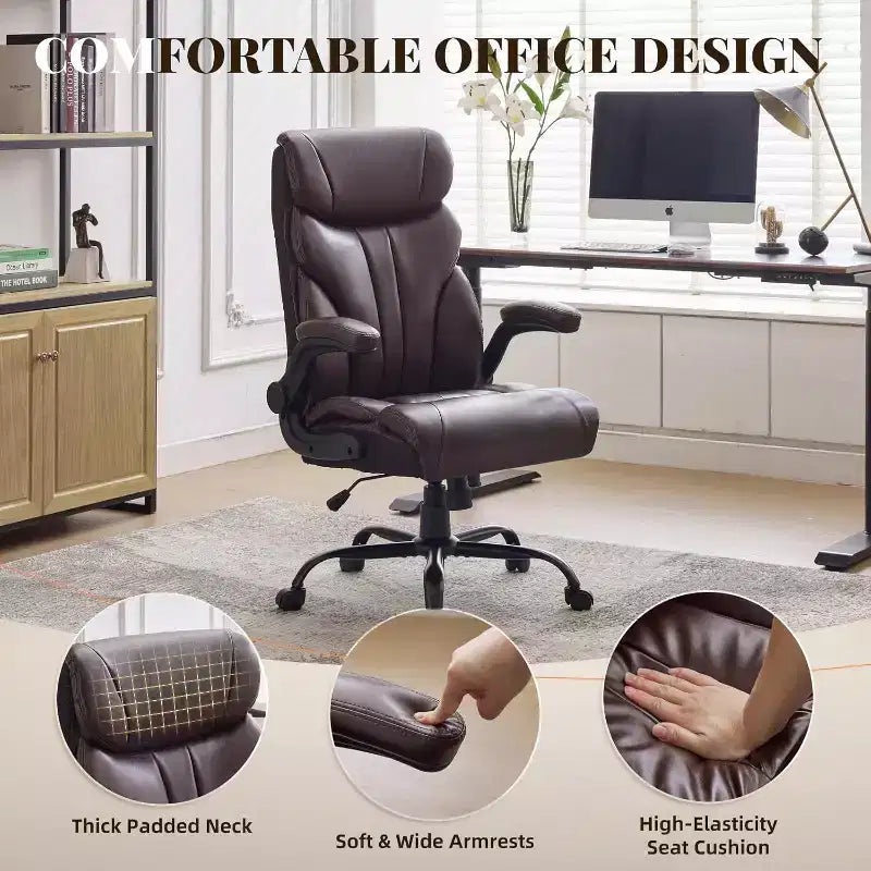 Office Chair with High Back,Computer Desk Chair