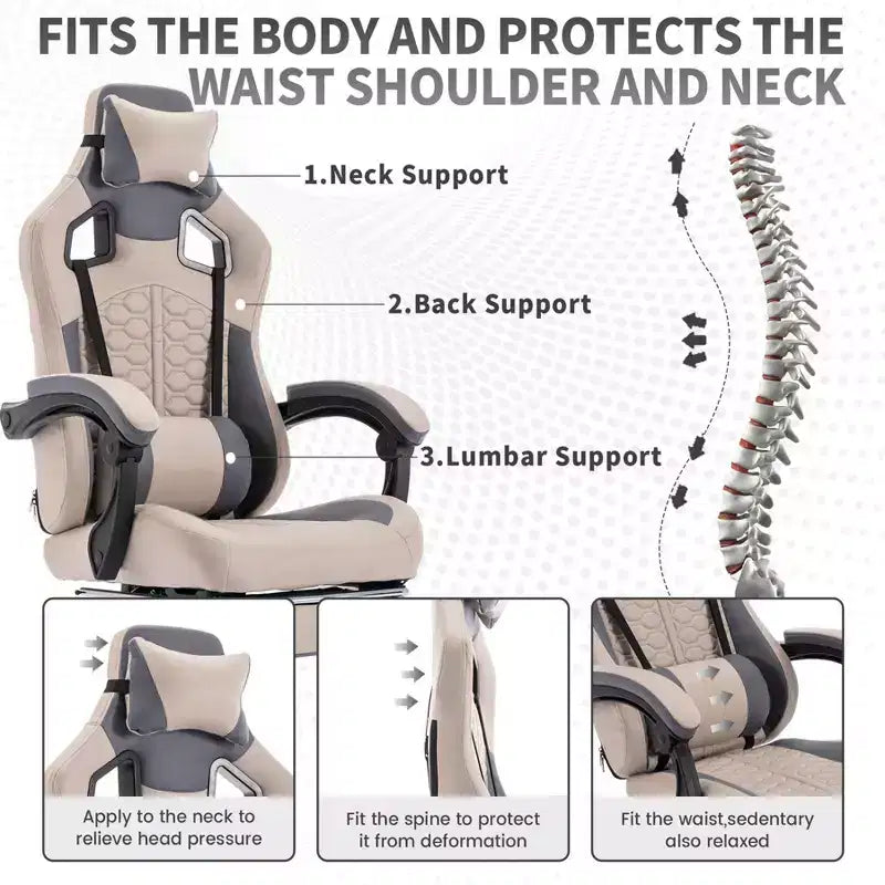 Swivel Gaming Chair Office Chairs