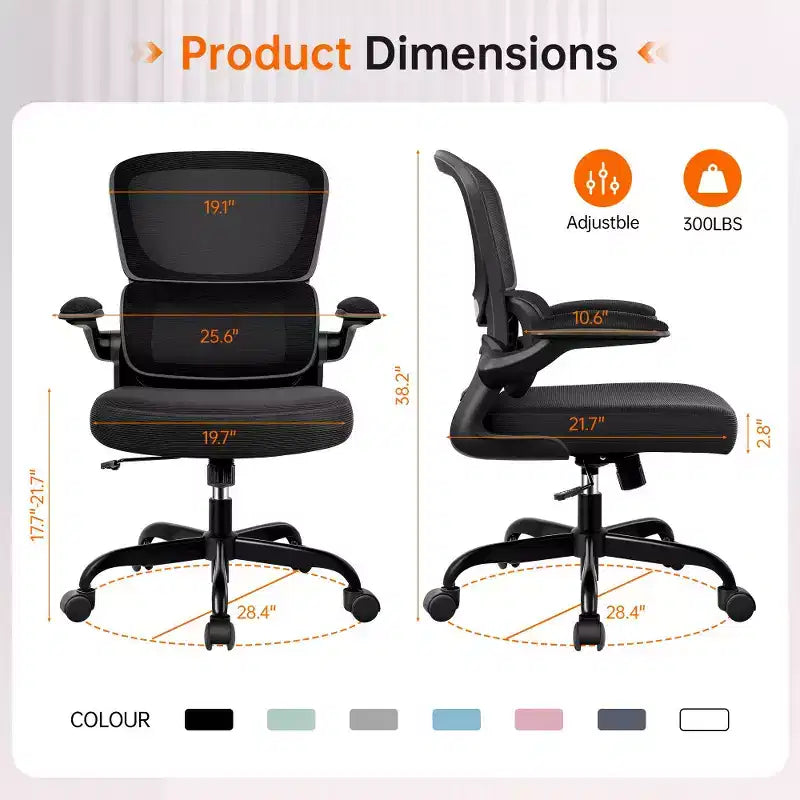 Breathable Mesh Comfy Chair