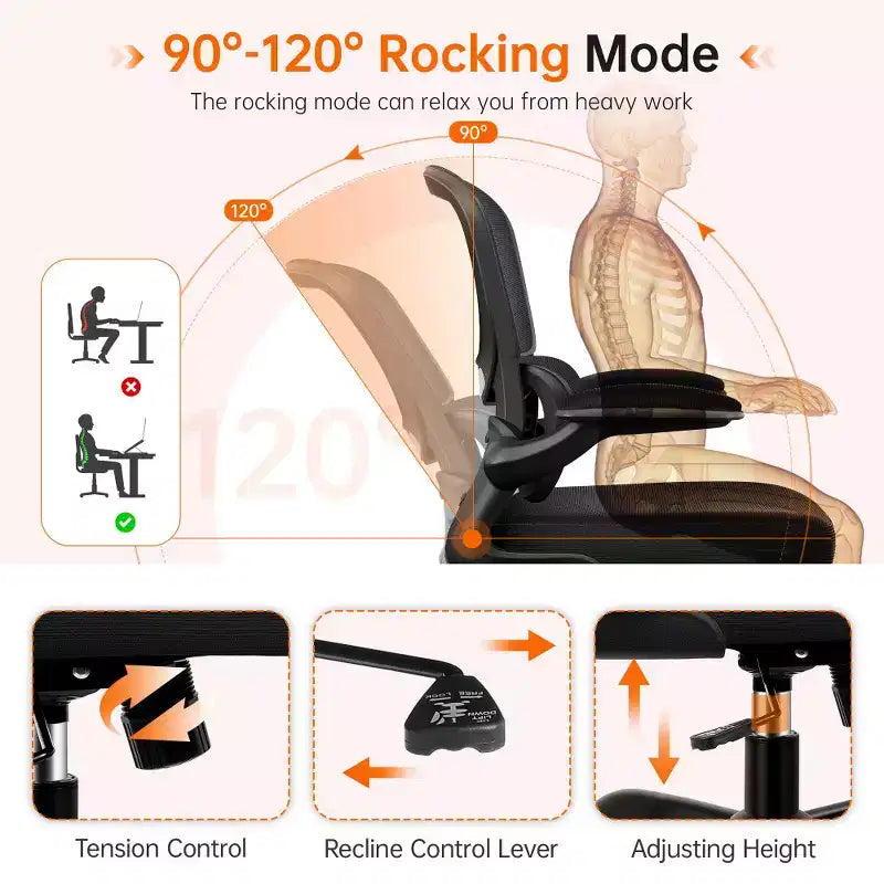Breathable Mesh Comfy Chair