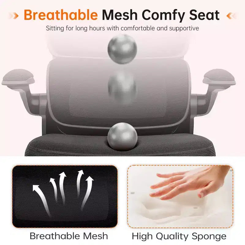 Breathable Mesh Comfy Chair