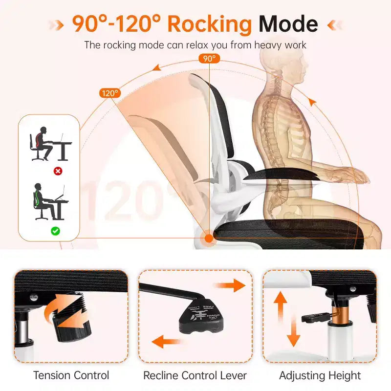 Breathable Mesh Comfy Chair