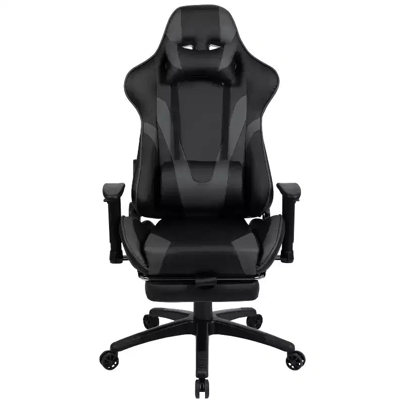 Faux Leather Reclining Gaming Chair