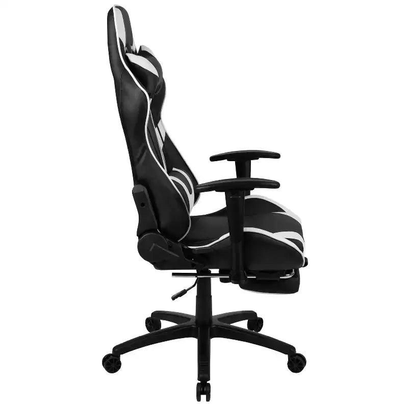 Faux Leather Reclining Gaming Chair