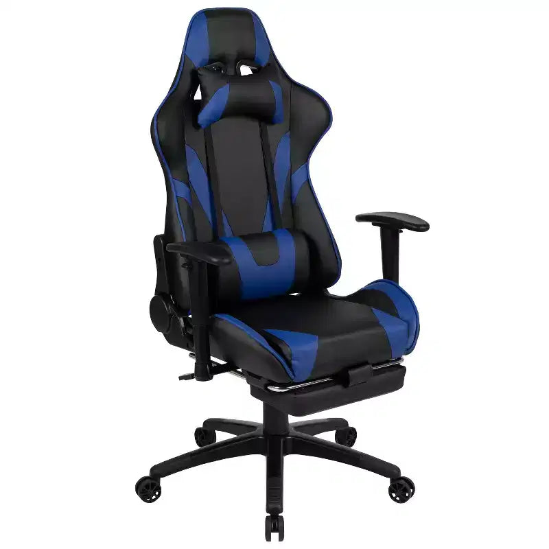 Faux Leather Reclining Gaming Chair