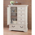 Antique Finish Gentleman's Drawer Chest