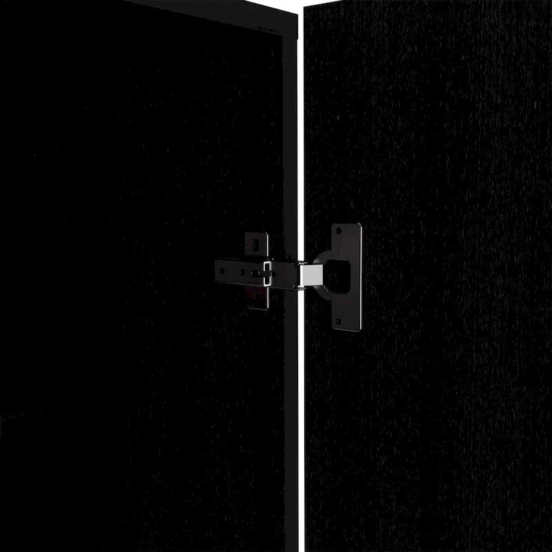 Furniture Double Armoire with Hanging Rod