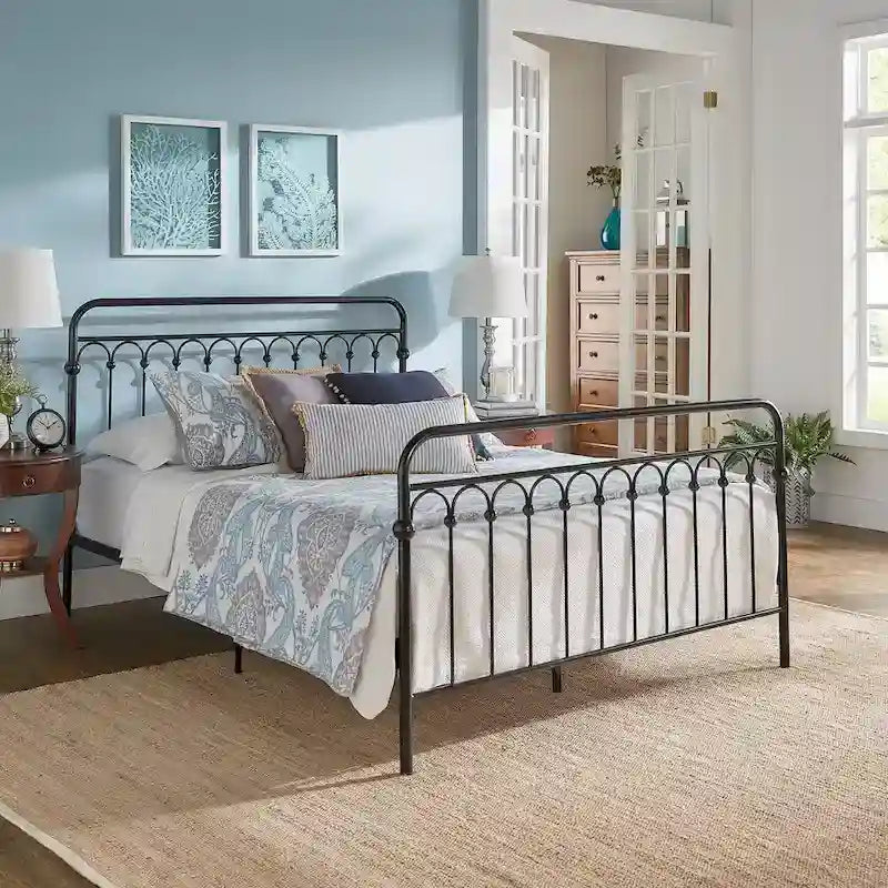 Metal Arches Platform Bed