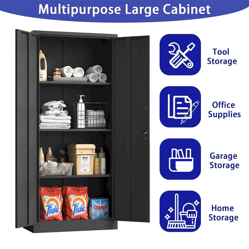 Metal Garage Storage Cabinet Tool Steel